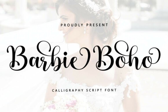 Barbie Boho: Elegant Calligraphy for Modern Design