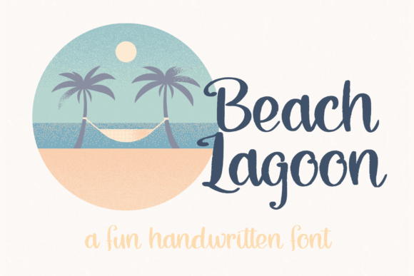 Beach Lagoon: A Modern Handwritten Font for Stylish Brands