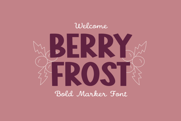 Berry Frost: A Font That Captures Festive Joy