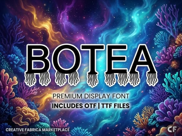 Botea: A Display Font for Designs That Demand Attention