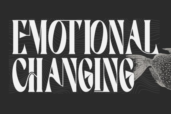 Emotional Changing: A Font for Confident Headlines