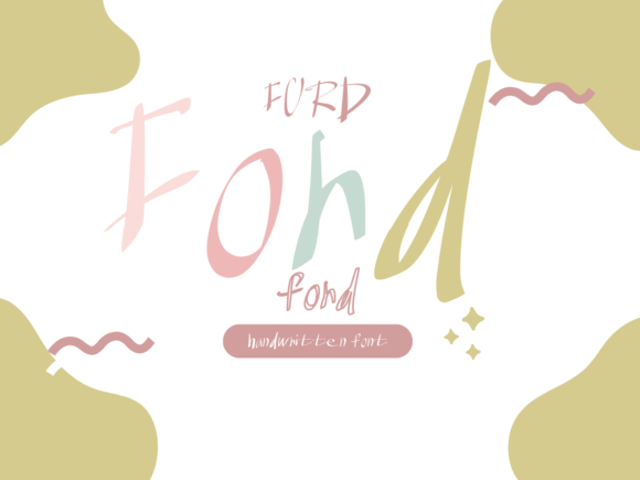 Ford: The Sweet Handwritten Font for Authentic Design