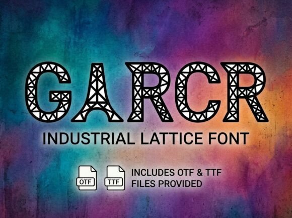 Garcr: A Bold Typeface for Unforgettable Branding