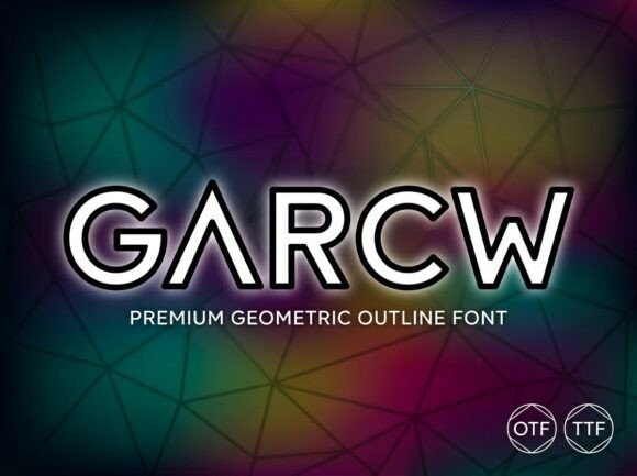 Garcw: The Bold Display Typeface for Unforgettable Branding
