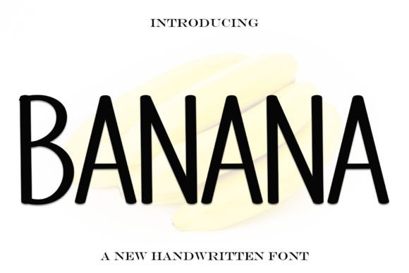 Give Your Projects a Warm Hug with the Banana Font