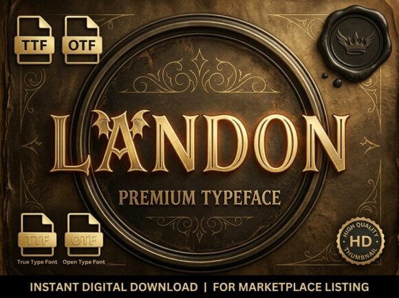 Landon: A Typeface That Commands the Room