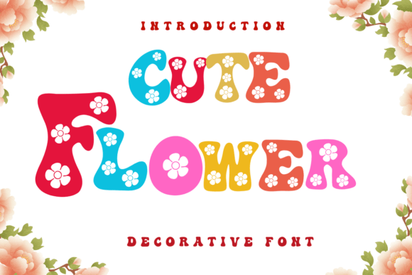 Let Your Words Blossom: The Cute Flower Font