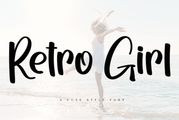 Retro Girl: A Sweet Handwritten Font for Creative Projects