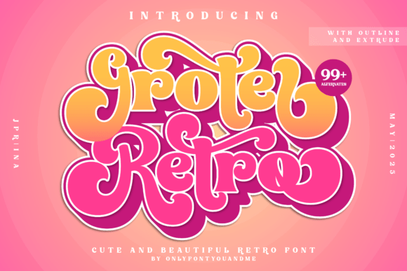 Revive the Groove: Using Groter Retro in Modern Design
