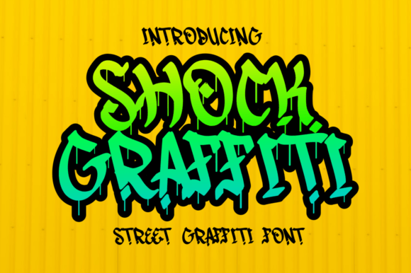 Shock Graffiti: Unleashing Urban Energy in Your Designs