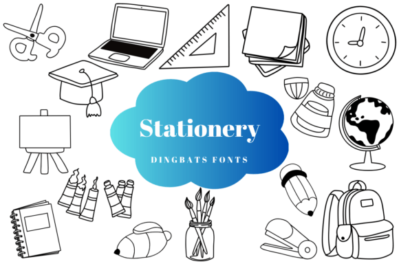 Stationery: A Dingbat Font for Your Creative Toolkit