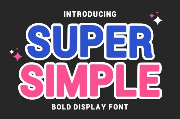 Super Simple: The Bold Typeface for Urban Graphics