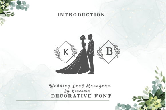 Wedding Leaf Monogram: A Designer's Guide to This Decorative Font