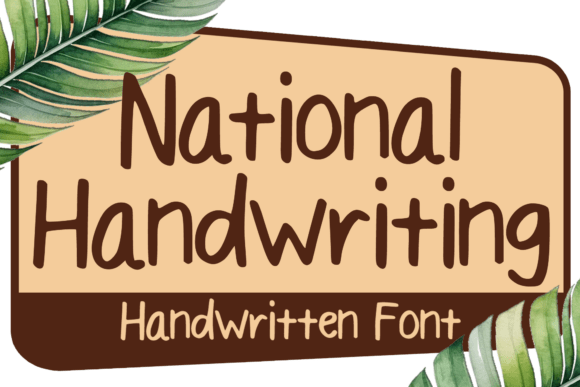 Why National Handwriting Feels Like Your Design's Best Friend